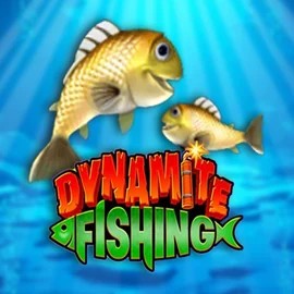 Dynamite Fishing slot logo by Inspired Gaming at VipLuck Casino