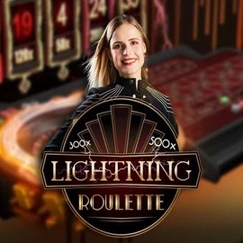 Lightning Roulette logo by Evolution VipLuck Casino