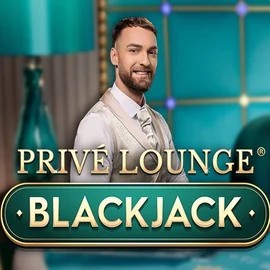 Privé Lounge Blackjack slot logo by Pragmatic Play at VipLuck Casino