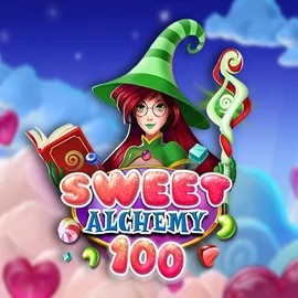 Slots logo of Sweet Alchemy 100 from Play'n GO at VipLuck Casino