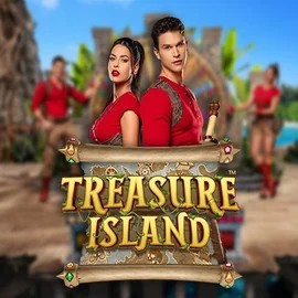 Treasure Island online game logo by Pragmatic Play on vipluckcasinoo.de